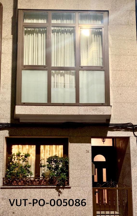 Casa Centro O Grove Con Terraza Y Asador Villa Екстериор снимка