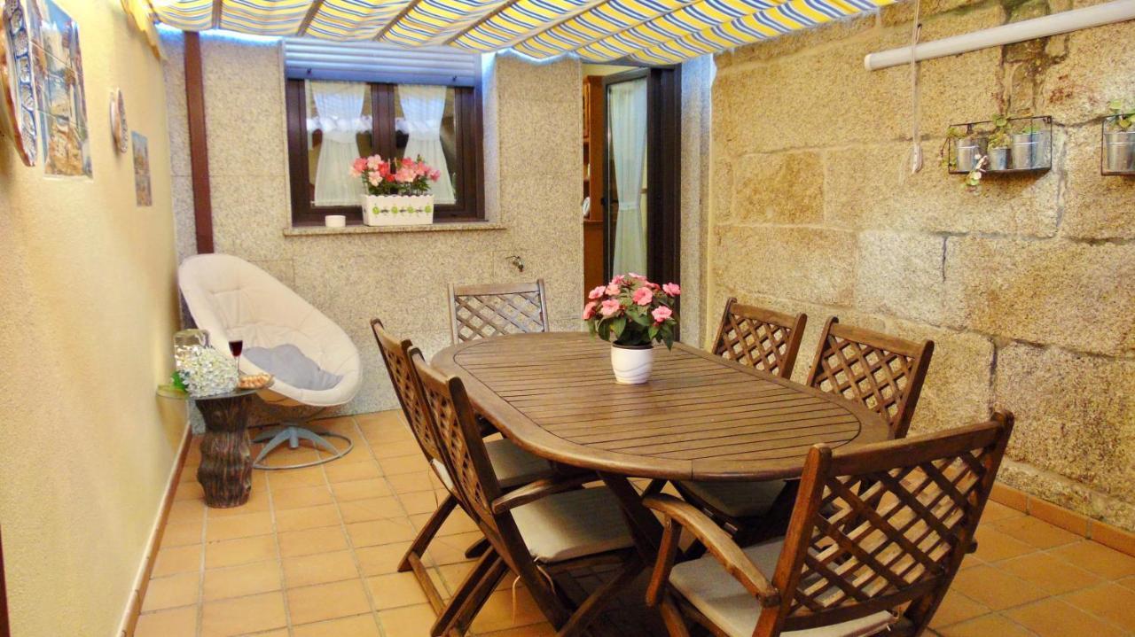 Casa Centro O Grove Con Terraza Y Asador Villa Екстериор снимка
